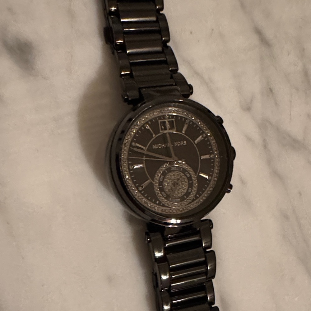 Michael Kors Black Crystal Special Edition Watch